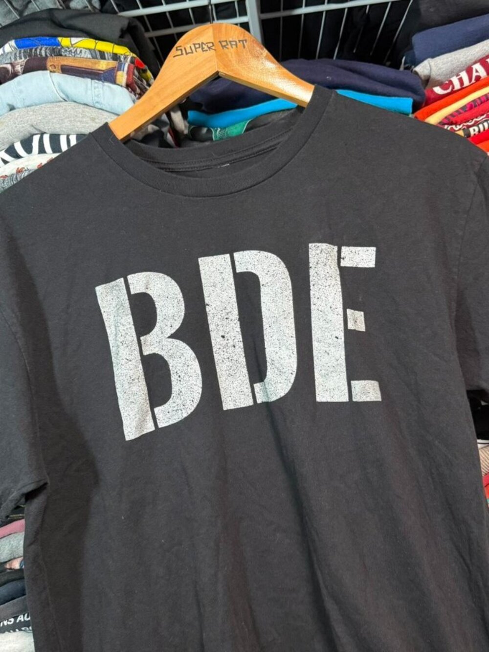 Grunt Style black BDE big dad energy t-shirt